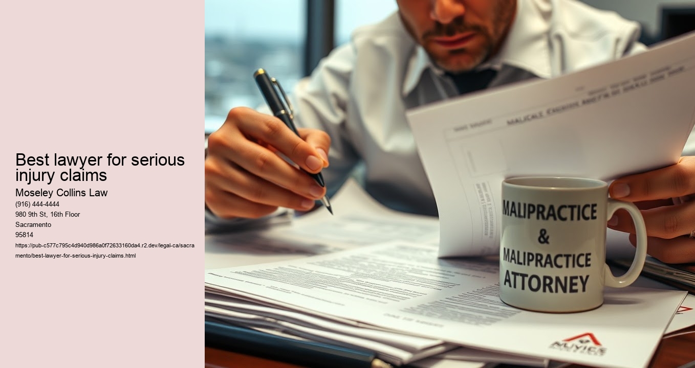 Best lawyer for serious injury claims